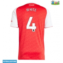 Arsenal Ben White #4 Hjemmedrakt 2025-26 Kortermet